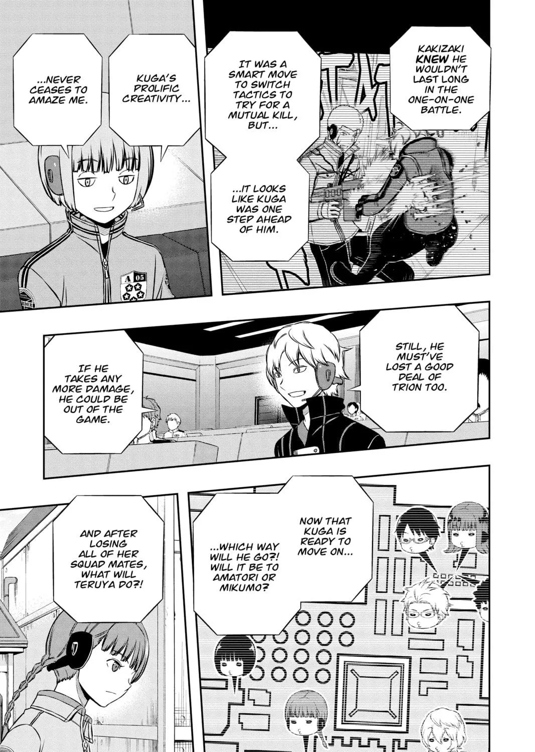 Read World Trigger chapter 143 image 4 on Lezhin