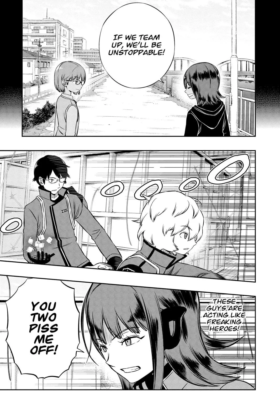 Read World Trigger chapter 144 image 34 on Lezhin