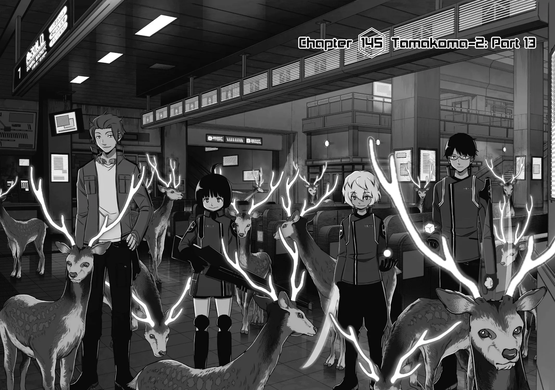 Read World Trigger chapter 145 image 0 on Lezhin