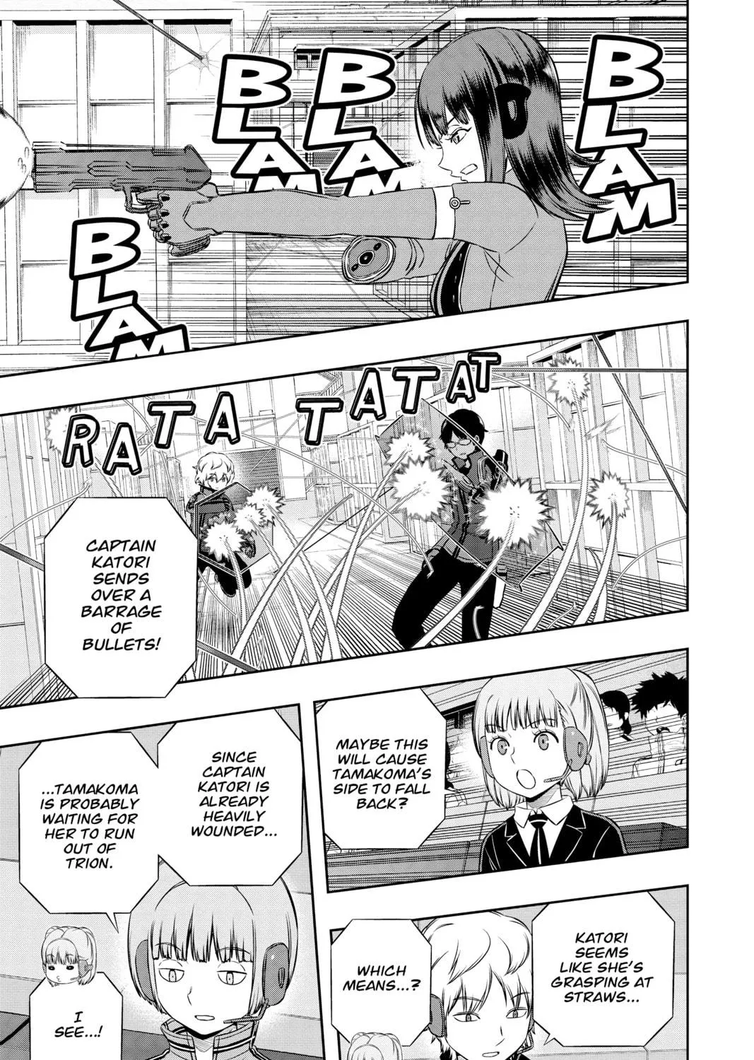 Read World Trigger chapter 145 image 4 on Lezhin
