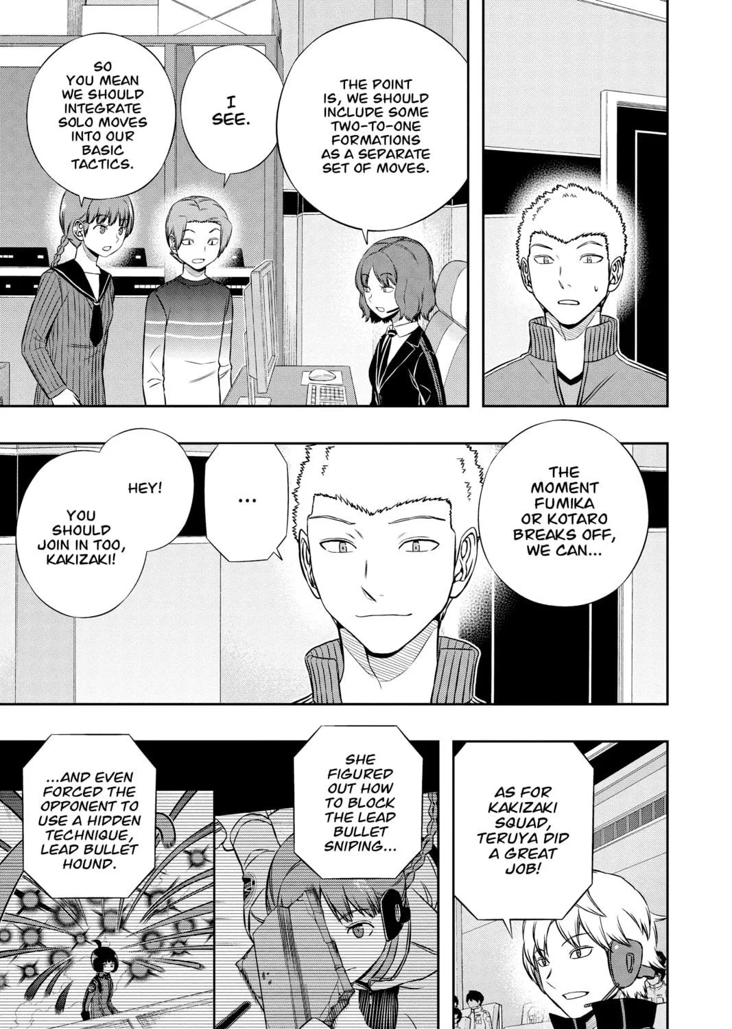 Read World Trigger chapter 146 image 16 on Lezhin