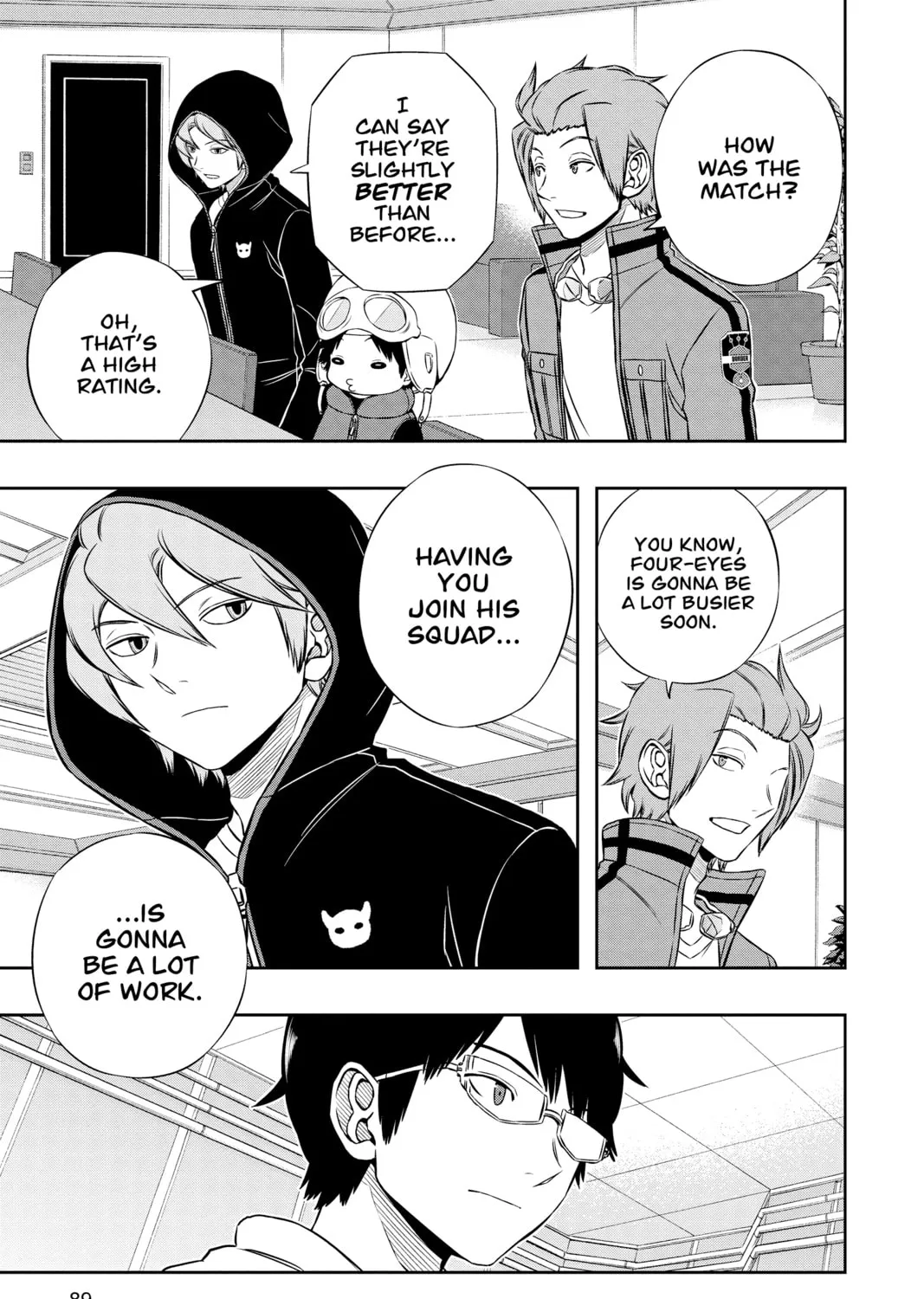 Read World Trigger chapter 146 image 36 on Lezhin