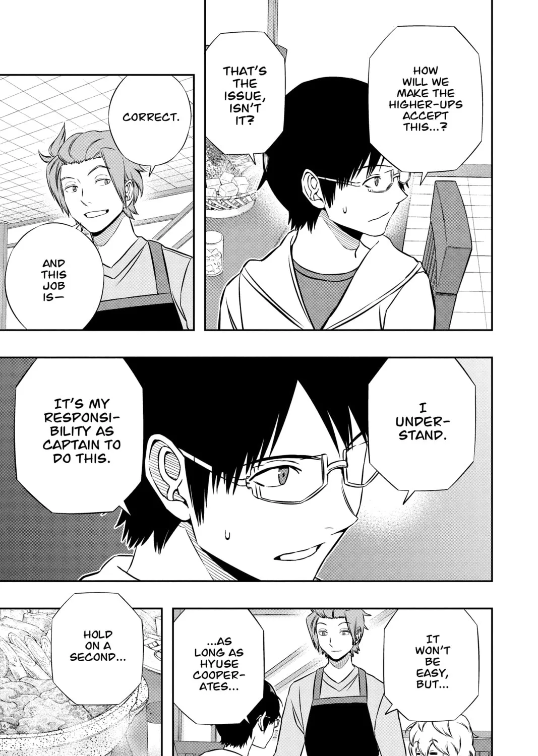 Read World Trigger chapter 147 image 24 on Lezhin