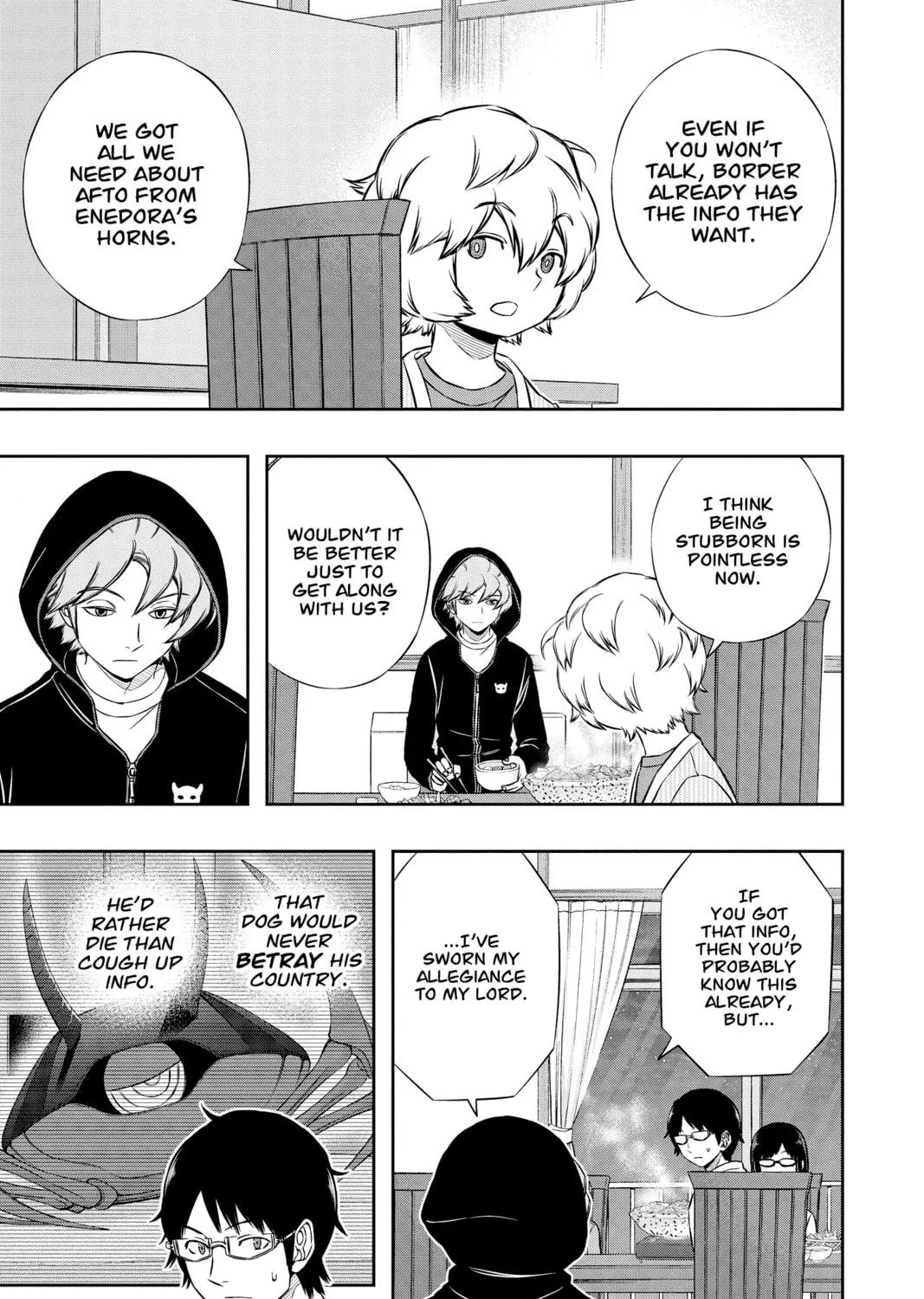 Read World Trigger chapter 147 image 28 on Lezhin