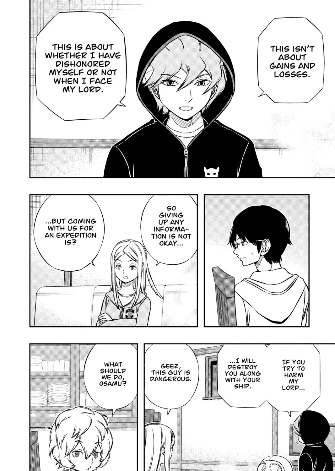 Read World Trigger chapter 147 image 30 on Lezhin