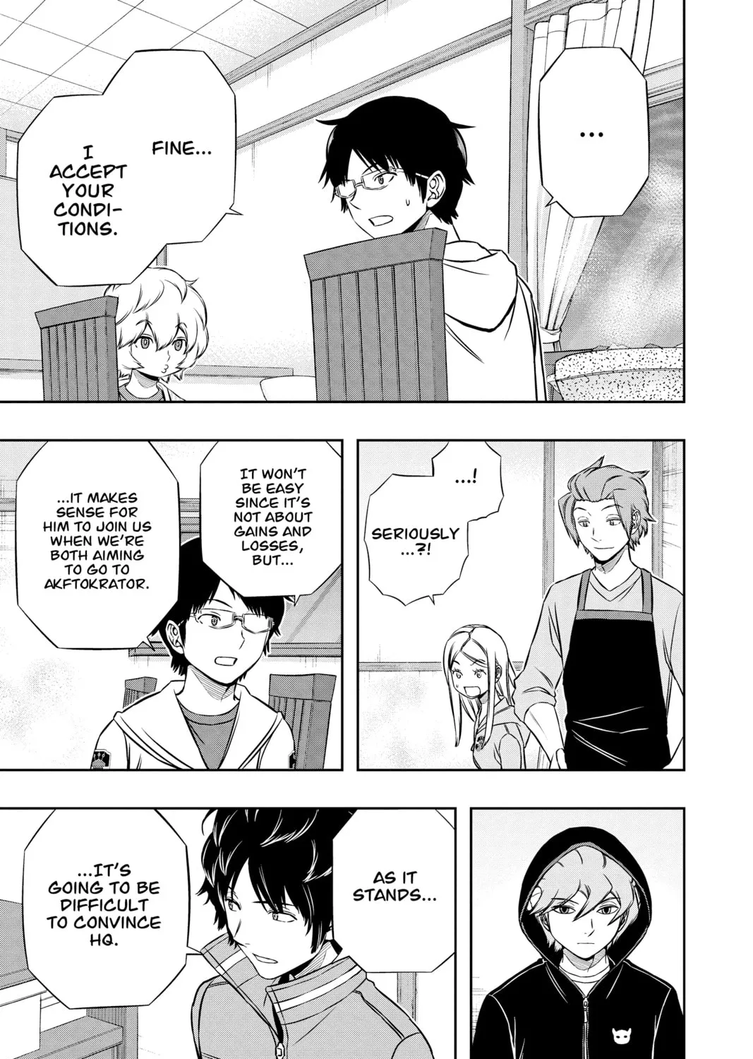 Read World Trigger chapter 147 image 32 on Lezhin