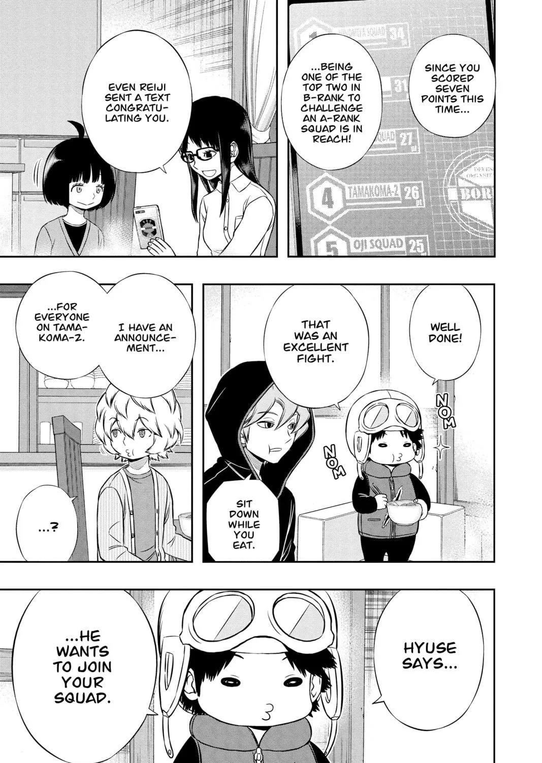 Read World Trigger chapter 147 image 4 on Lezhin