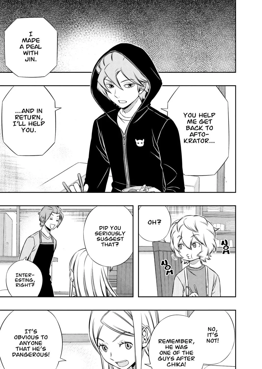 Read World Trigger chapter 147 image 8 on Lezhin