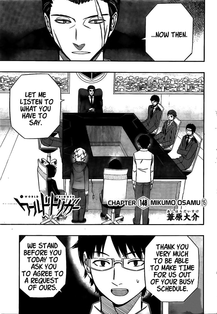 Read World Trigger chapter 148.1 image 2 on Lezhin
