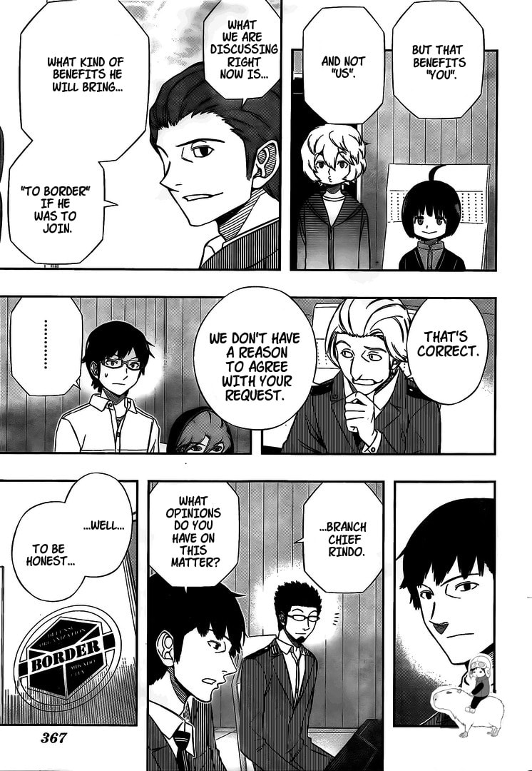 Read World Trigger chapter 148.1 image 8 on Lezhin