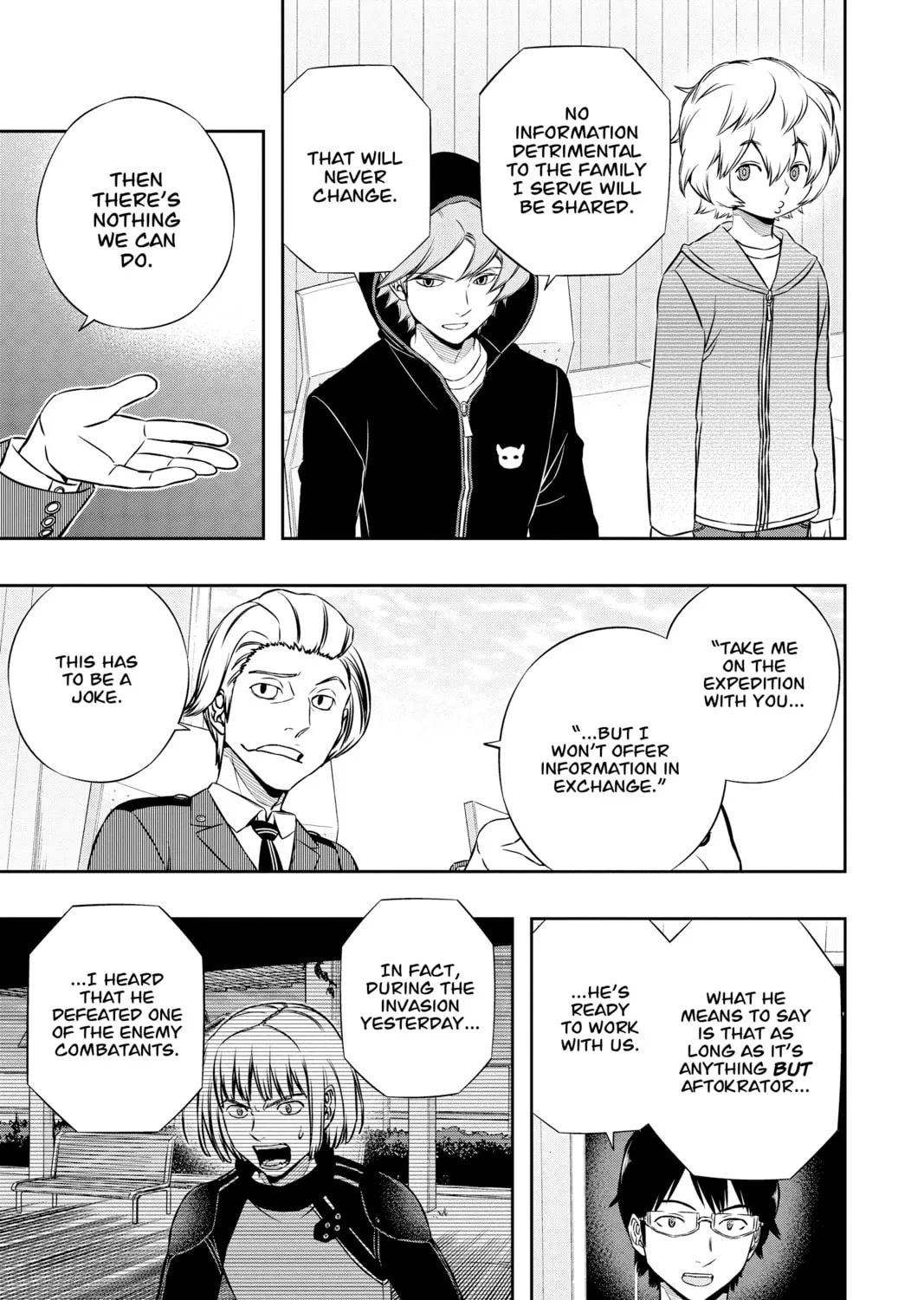 Read World Trigger chapter 148 image 12 on Lezhin