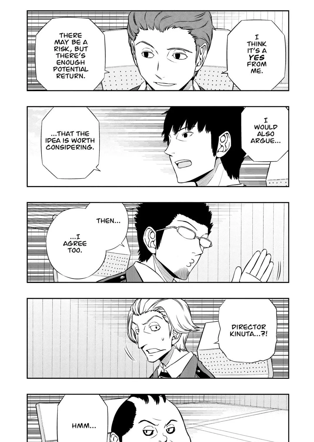 Read World Trigger chapter 148 image 34 on Lezhin