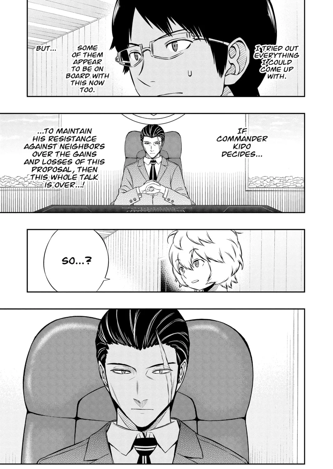 Read World Trigger chapter 148 image 36 on Lezhin