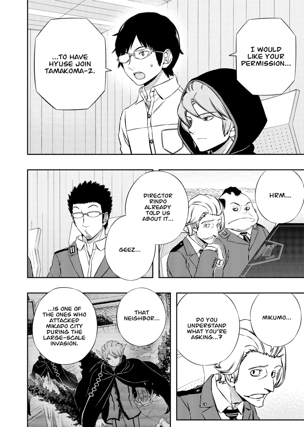 Read World Trigger chapter 148 image 6 on Lezhin