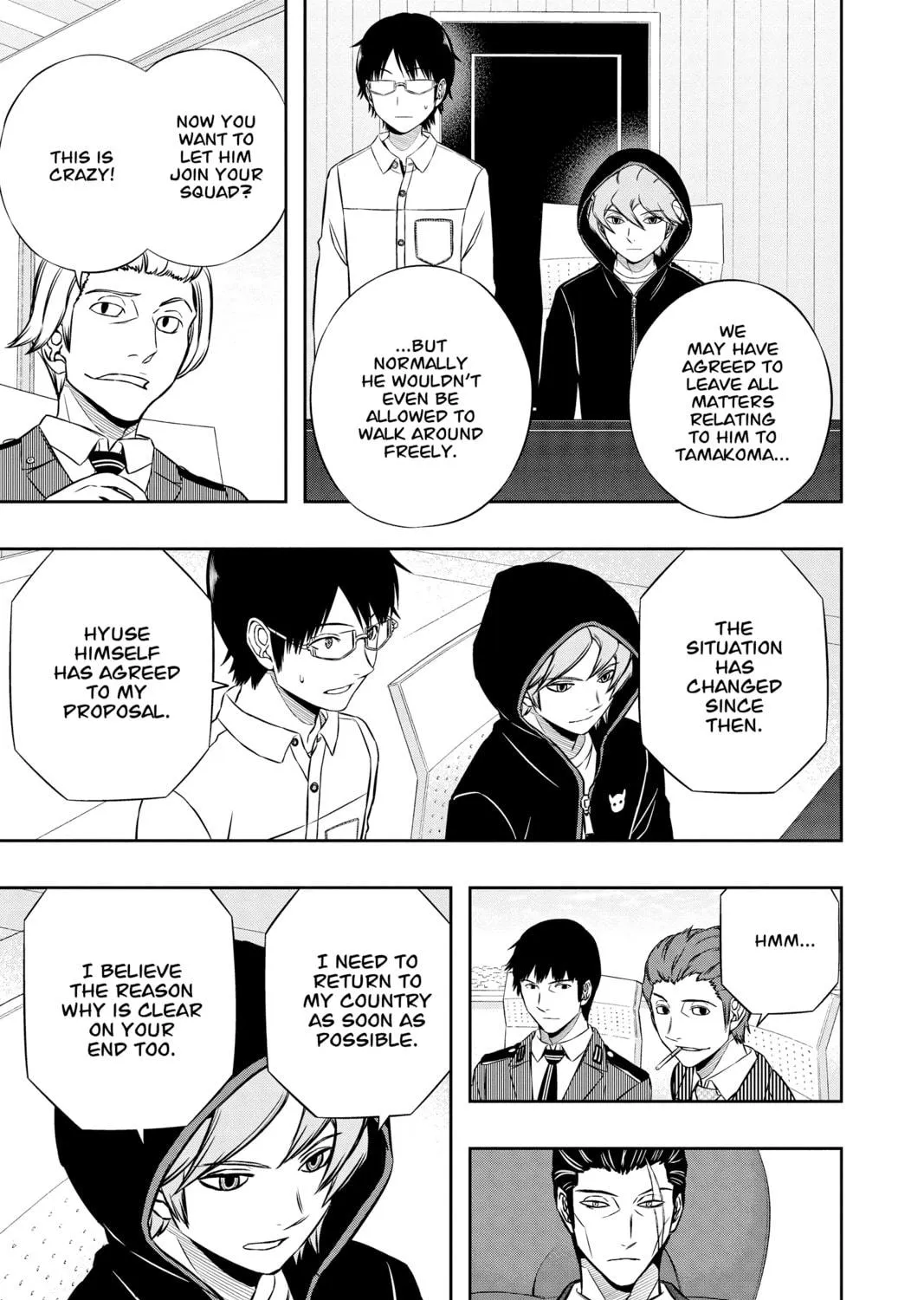 Read World Trigger chapter 148 image 8 on Lezhin