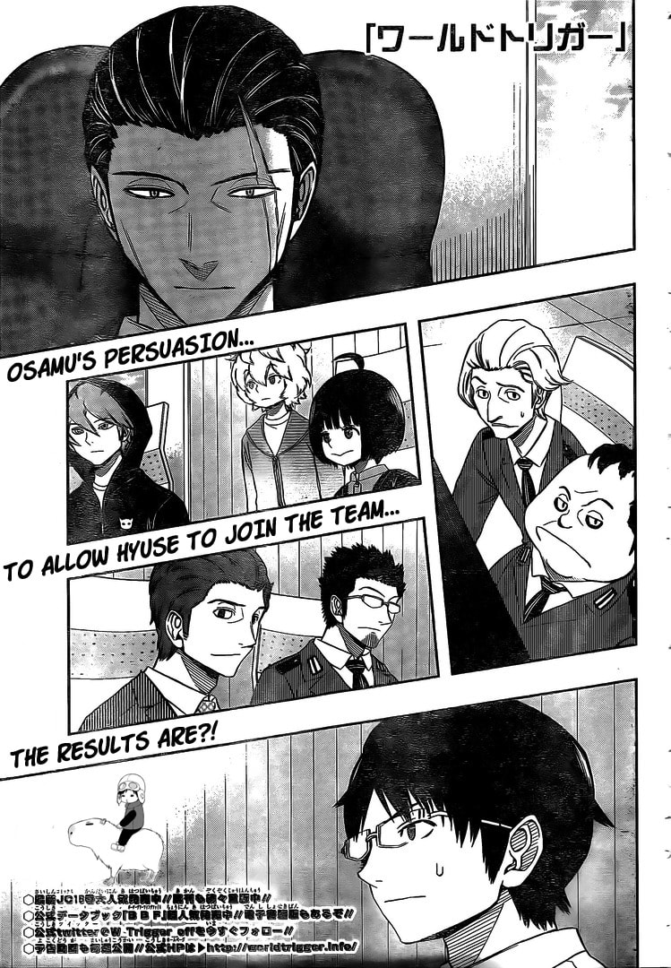 Read World Trigger chapter 149.1 image 0 on Lezhin