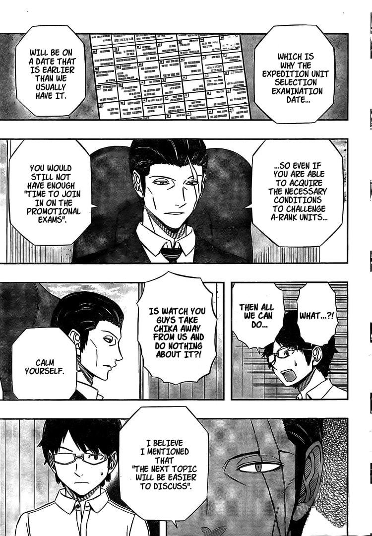 Read World Trigger chapter 149.1 image 12 on Lezhin