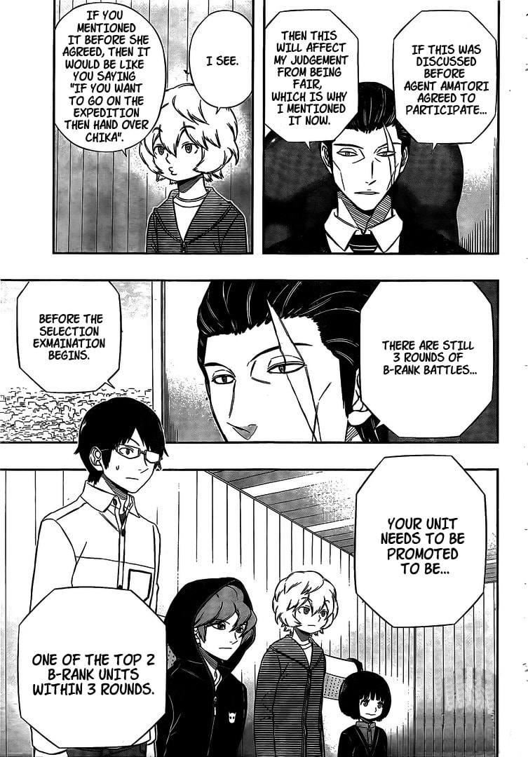 Read World Trigger chapter 149.1 image 14 on Lezhin