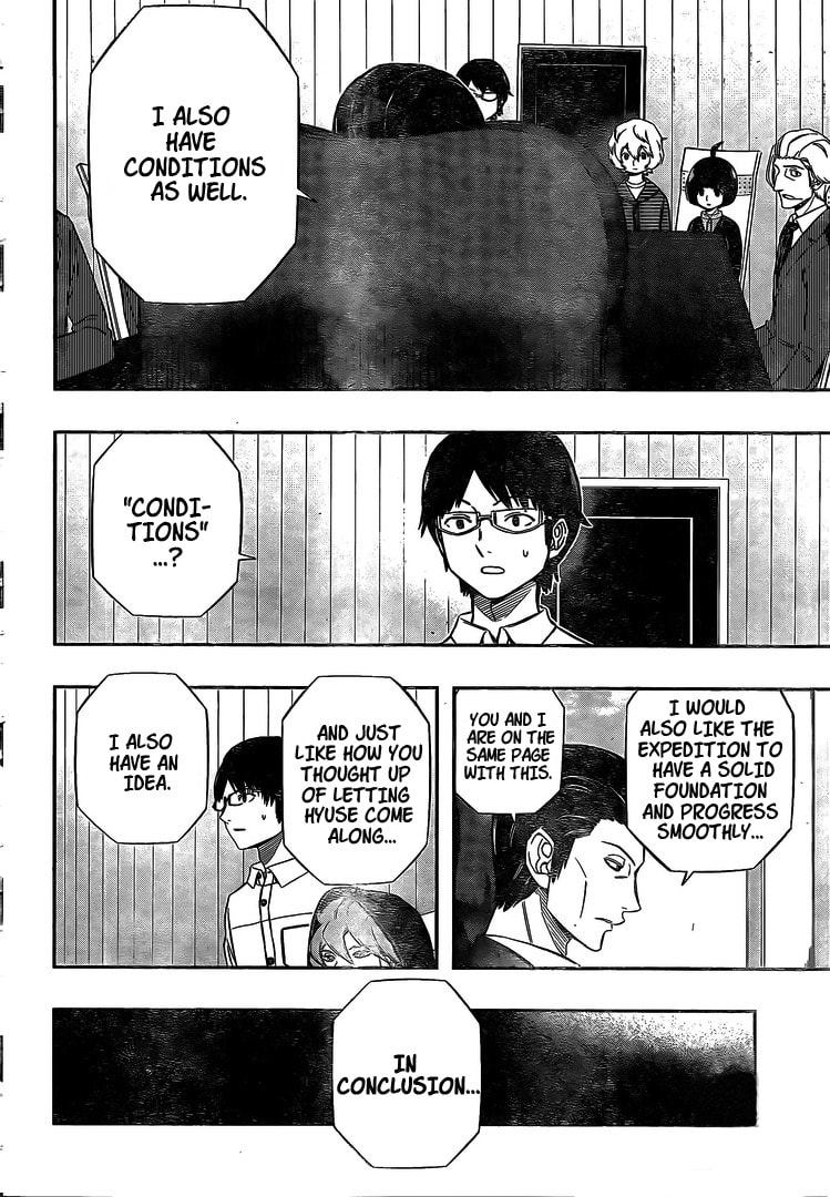 Read World Trigger chapter 149.1 image 3 on Lezhin
