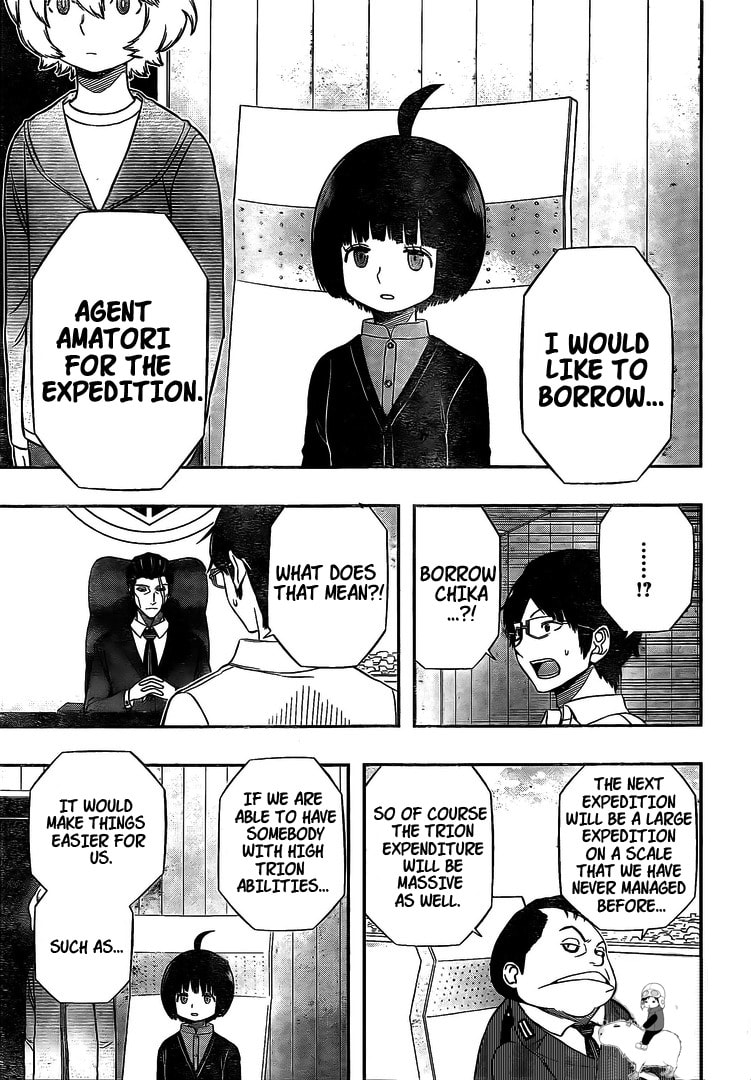 Read World Trigger chapter 149.1 image 4 on Lezhin