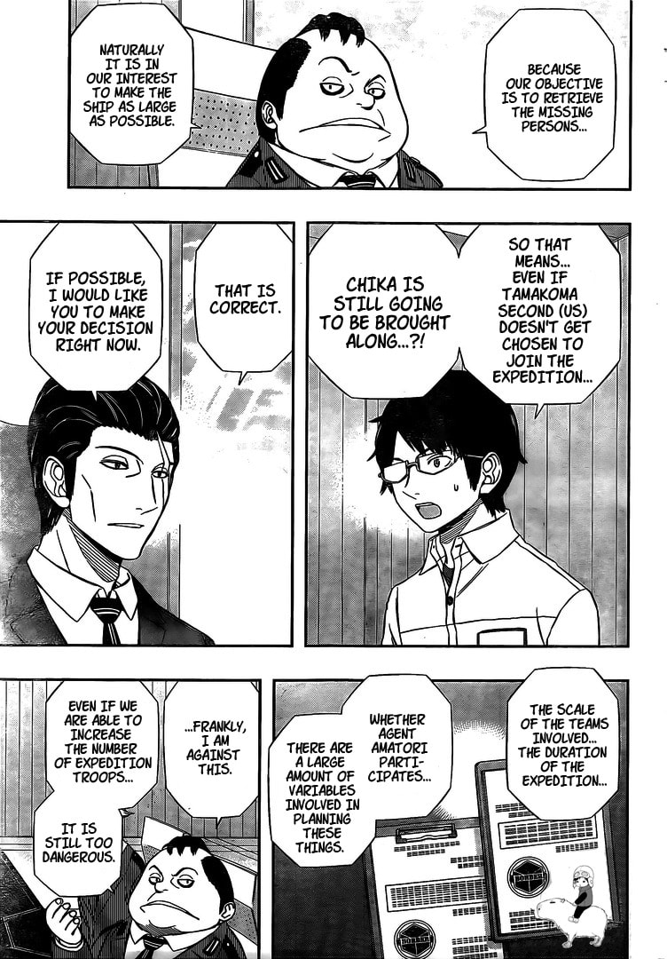 Read World Trigger chapter 149.1 image 6 on Lezhin