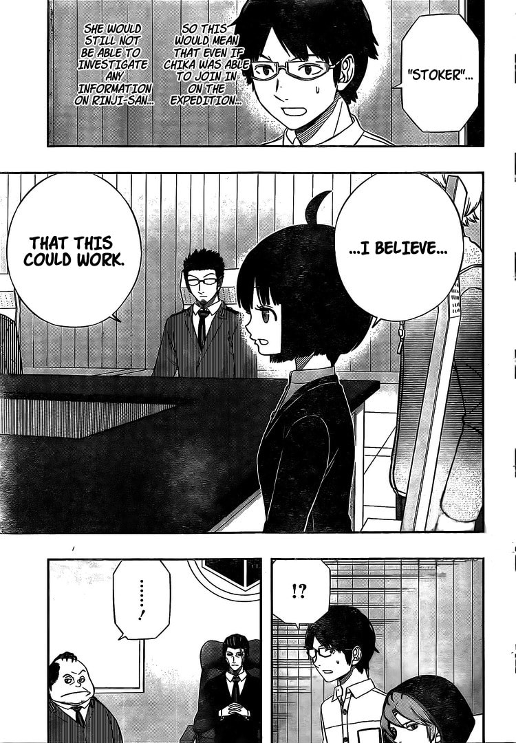 Read World Trigger chapter 149.1 image 8 on Lezhin