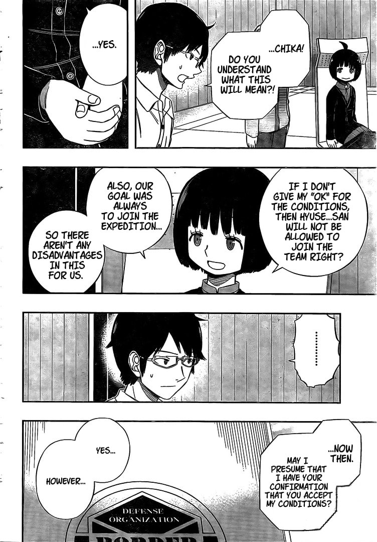 Read World Trigger chapter 149.1 image 9 on Lezhin