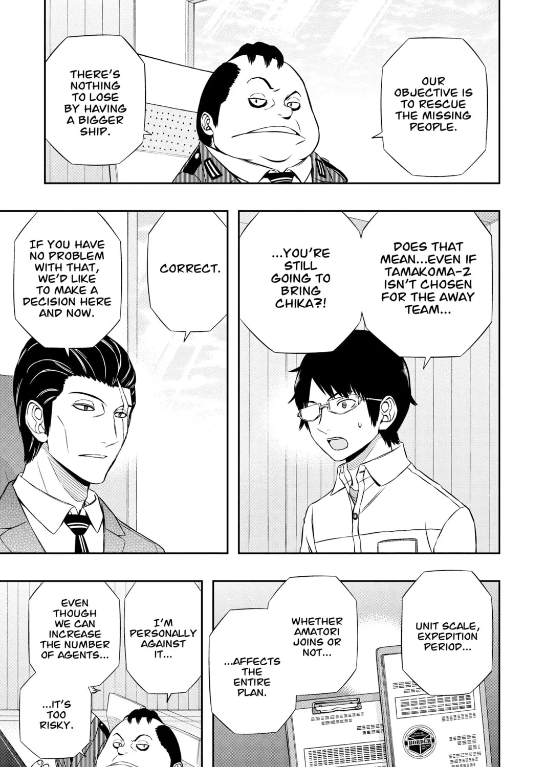 Read World Trigger chapter 149 image 12 on Lezhin