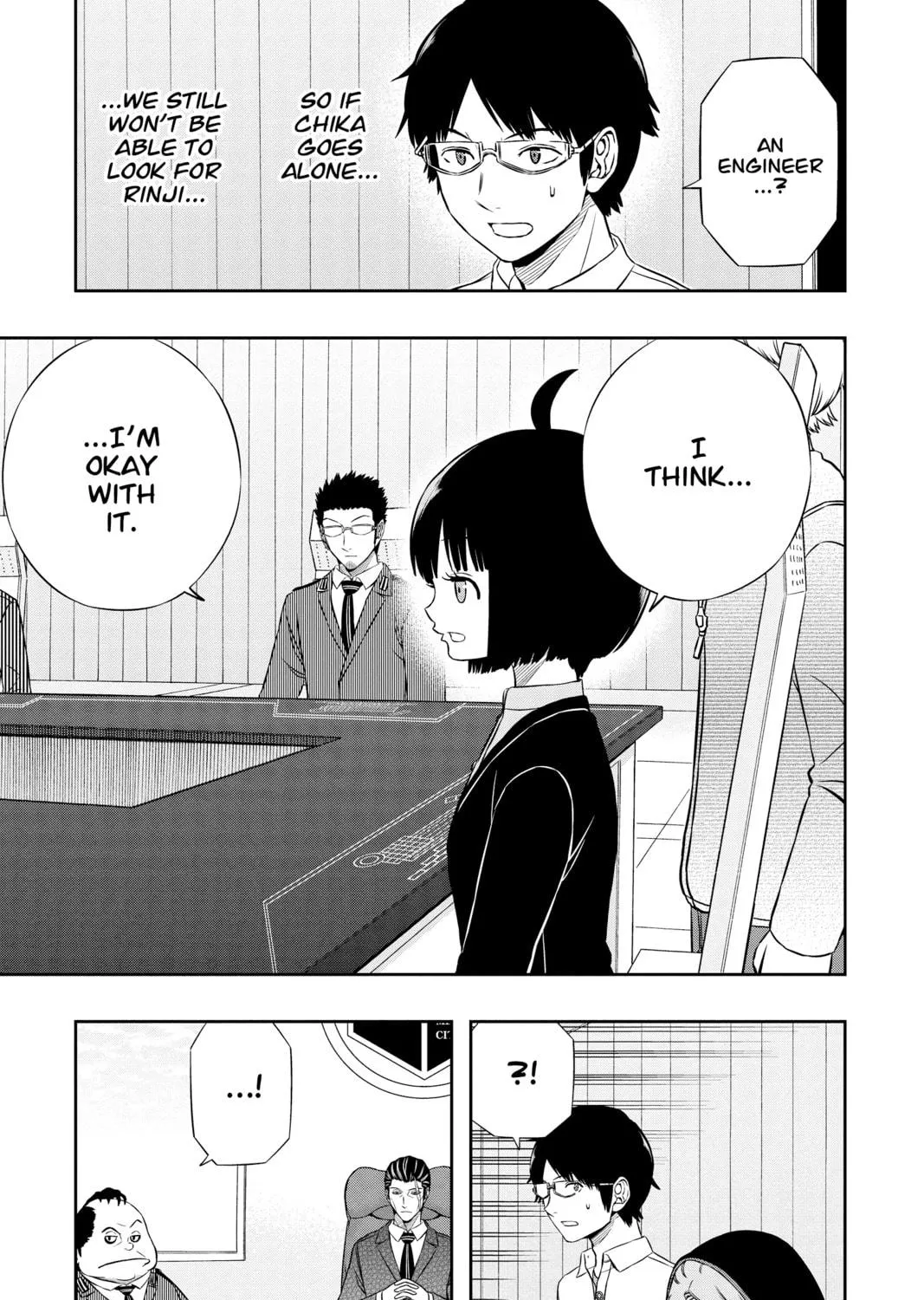 Read World Trigger chapter 149 image 16 on Lezhin
