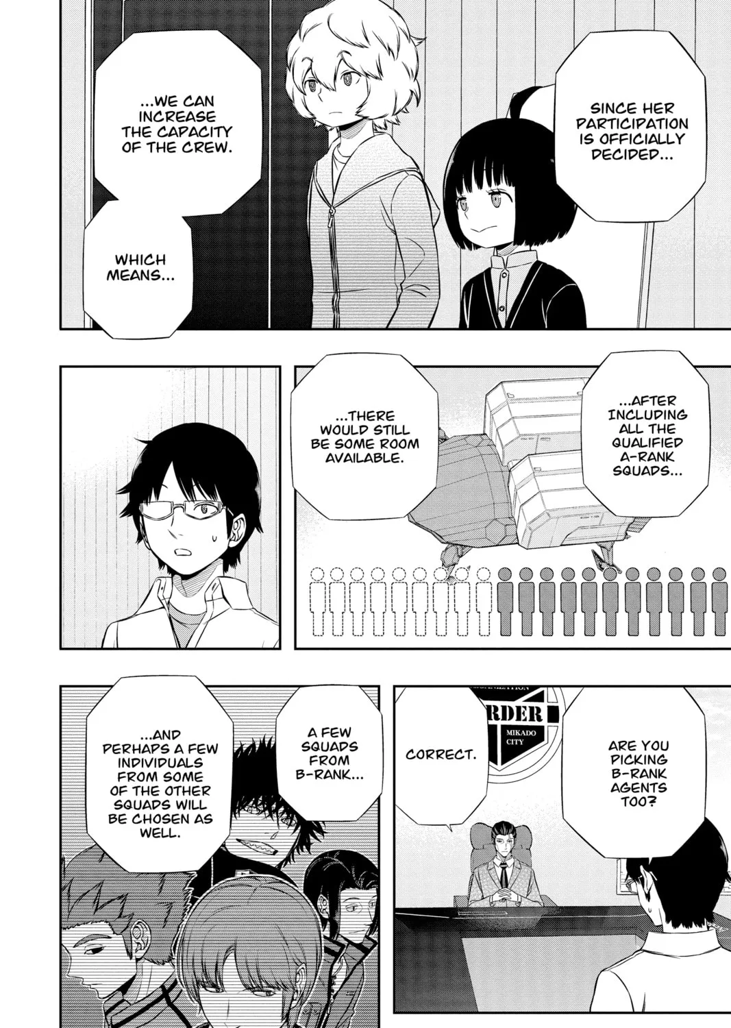 Read World Trigger chapter 149 image 26 on Lezhin