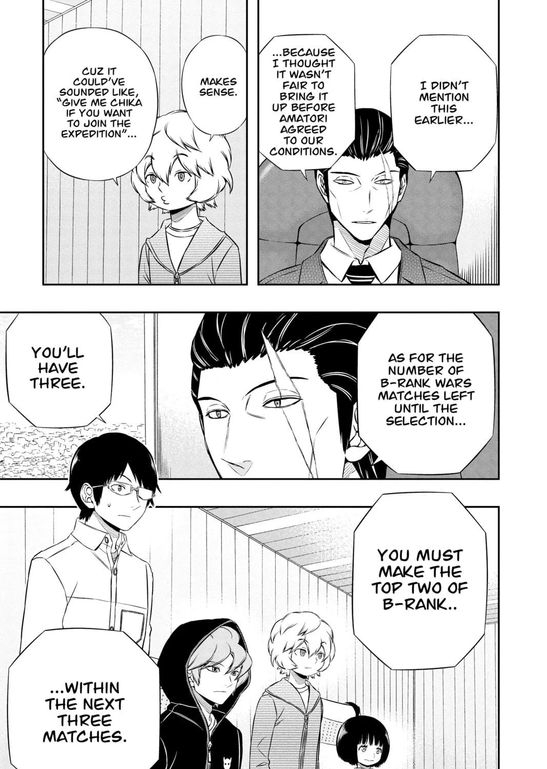 Read World Trigger chapter 149 image 28 on Lezhin