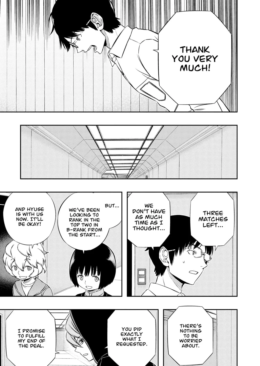 Read World Trigger chapter 149 image 32 on Lezhin