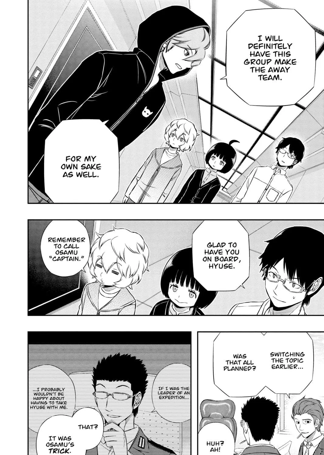 Read World Trigger chapter 149 image 34 on Lezhin