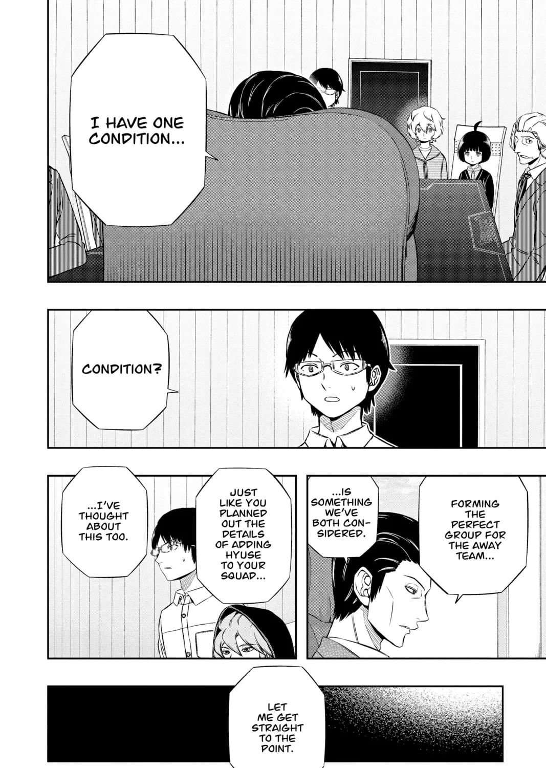 Read World Trigger chapter 149 image 6 on Lezhin