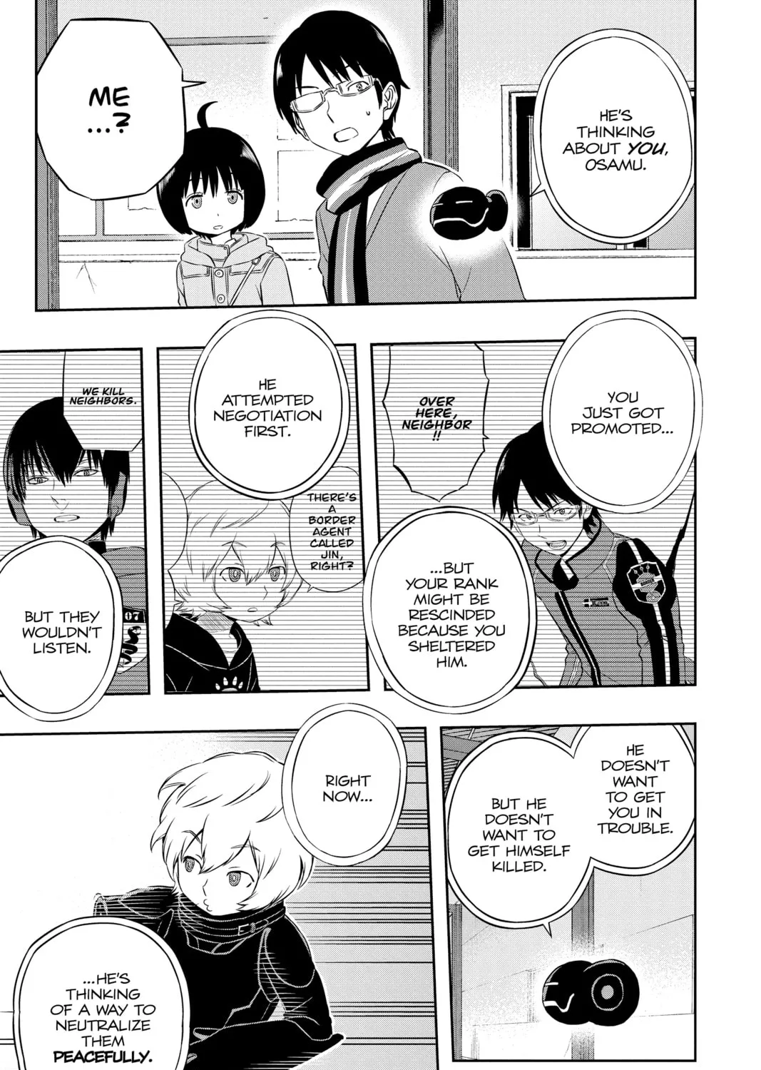 Read World Trigger chapter 15 image 14 on Lezhin