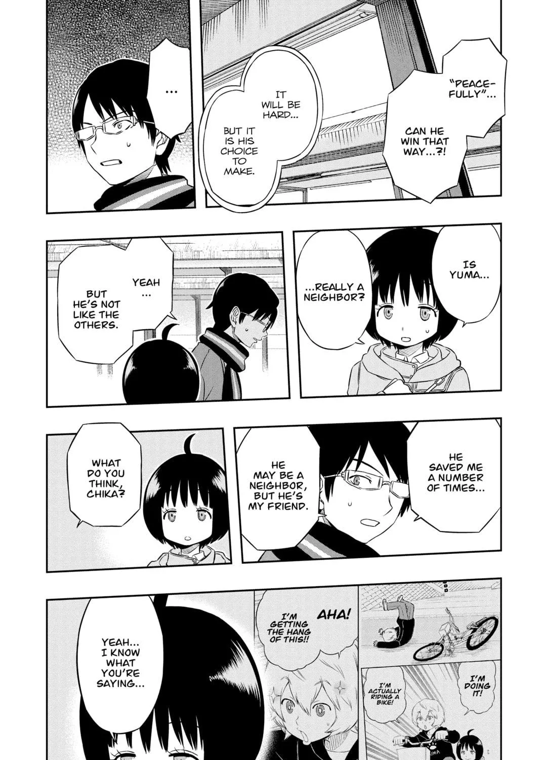Read World Trigger chapter 15 image 16 on Lezhin