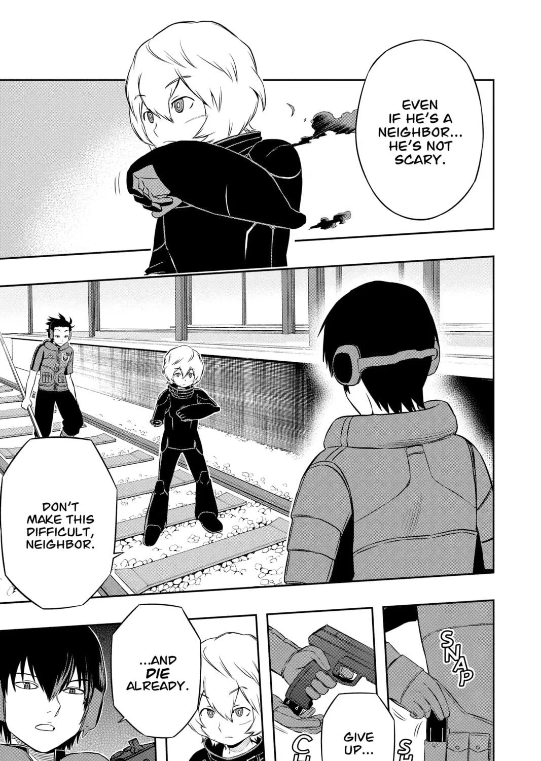 Read World Trigger chapter 15 image 18 on Lezhin