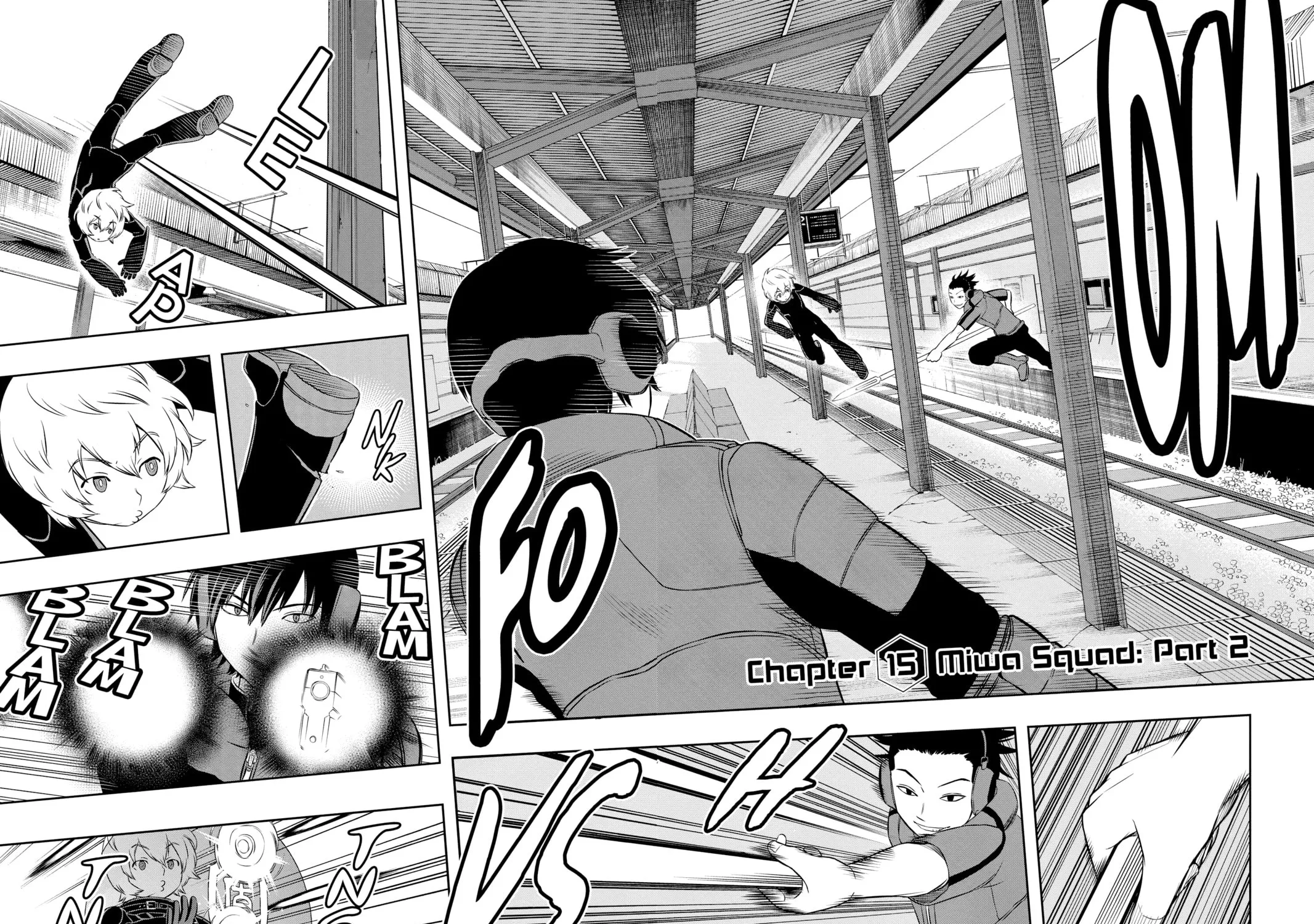 Read World Trigger chapter 15 image 2 on Lezhin