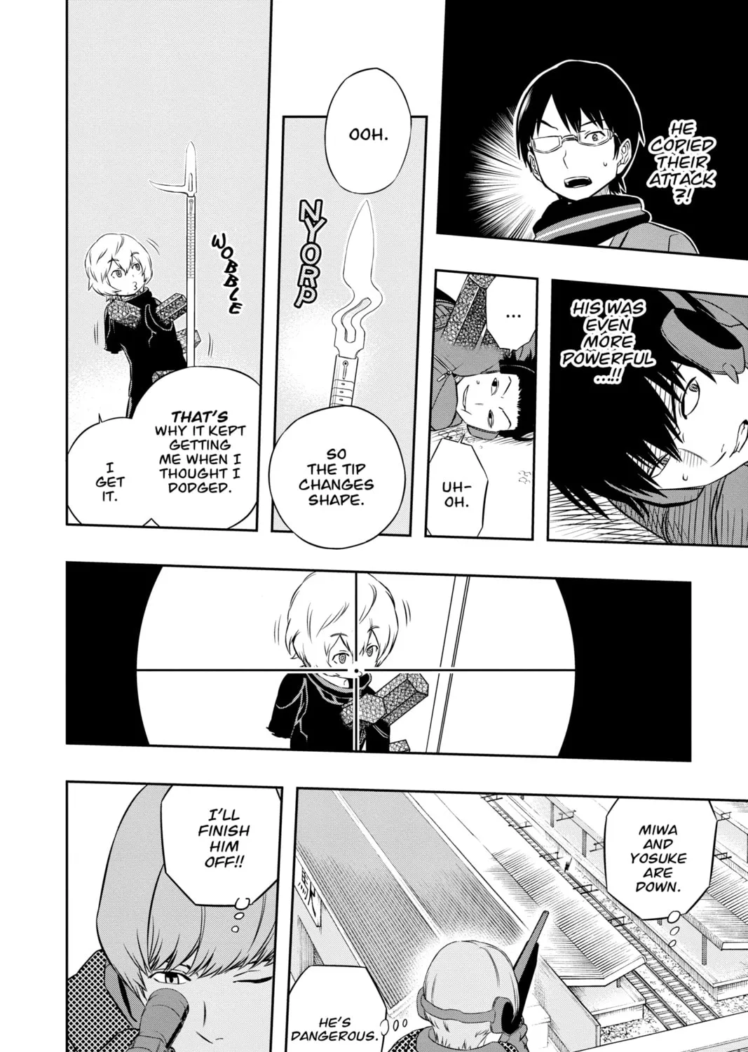 Read World Trigger chapter 15 image 32 on Lezhin