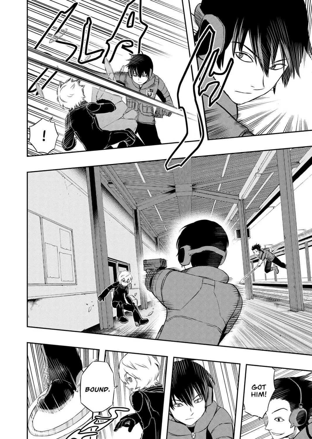 Read World Trigger chapter 15 image 4 on Lezhin