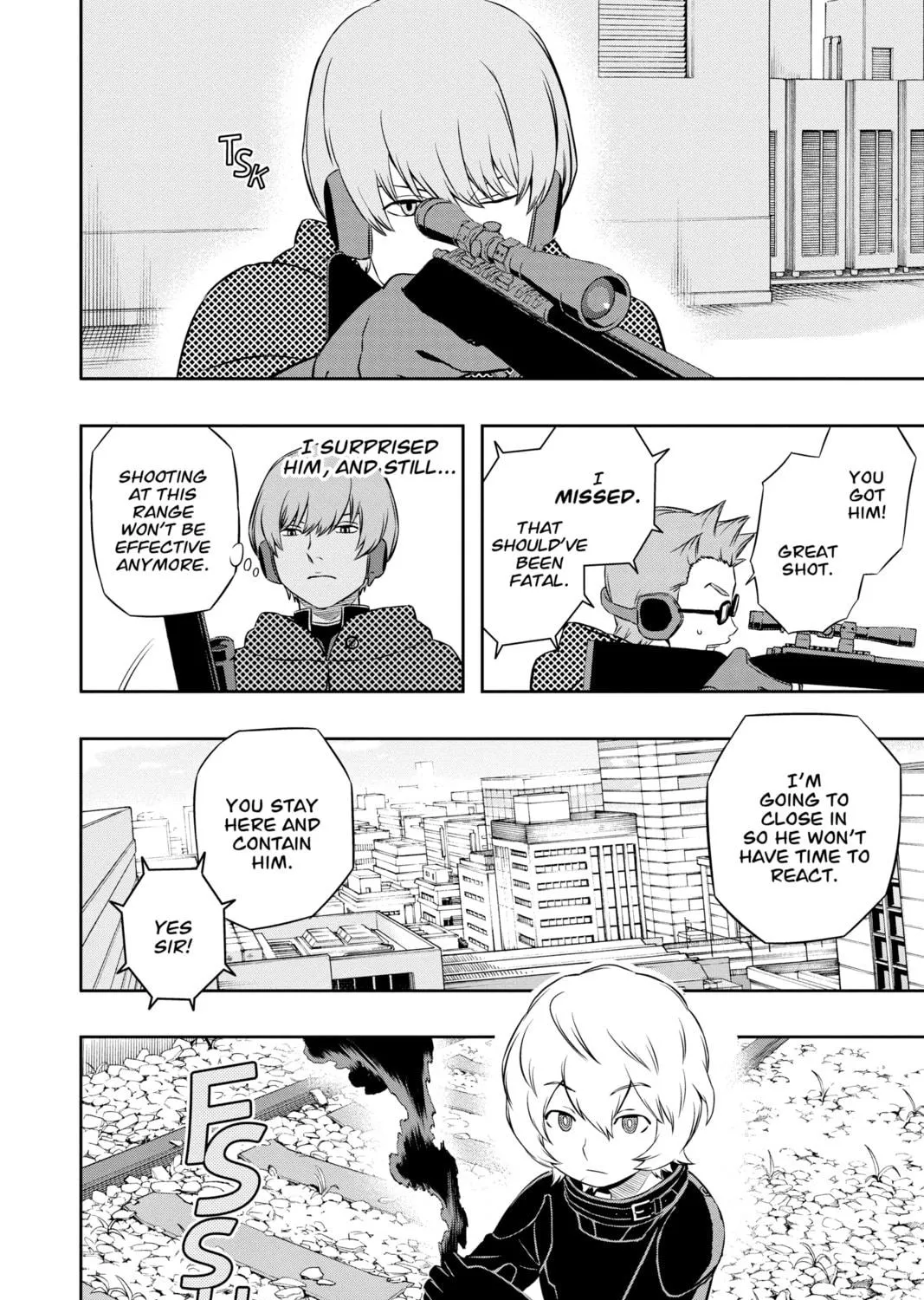 Read World Trigger chapter 15 image 8 on Lezhin