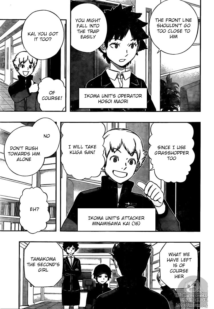 Read World Trigger chapter 150.1 image 14 on Lezhin
