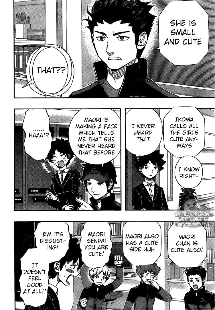 Read World Trigger chapter 150.1 image 15 on Lezhin