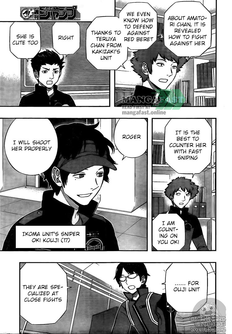 Read World Trigger chapter 150.1 image 16 on Lezhin
