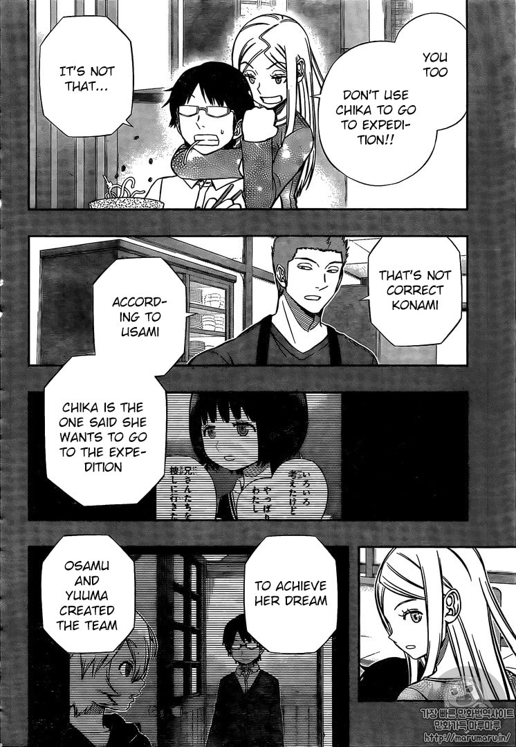 Read World Trigger chapter 150.1 image 3 on Lezhin