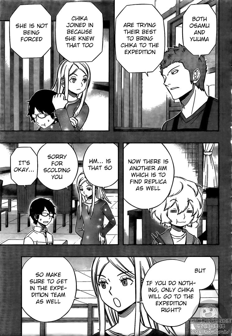 Read World Trigger chapter 150.1 image 4 on Lezhin