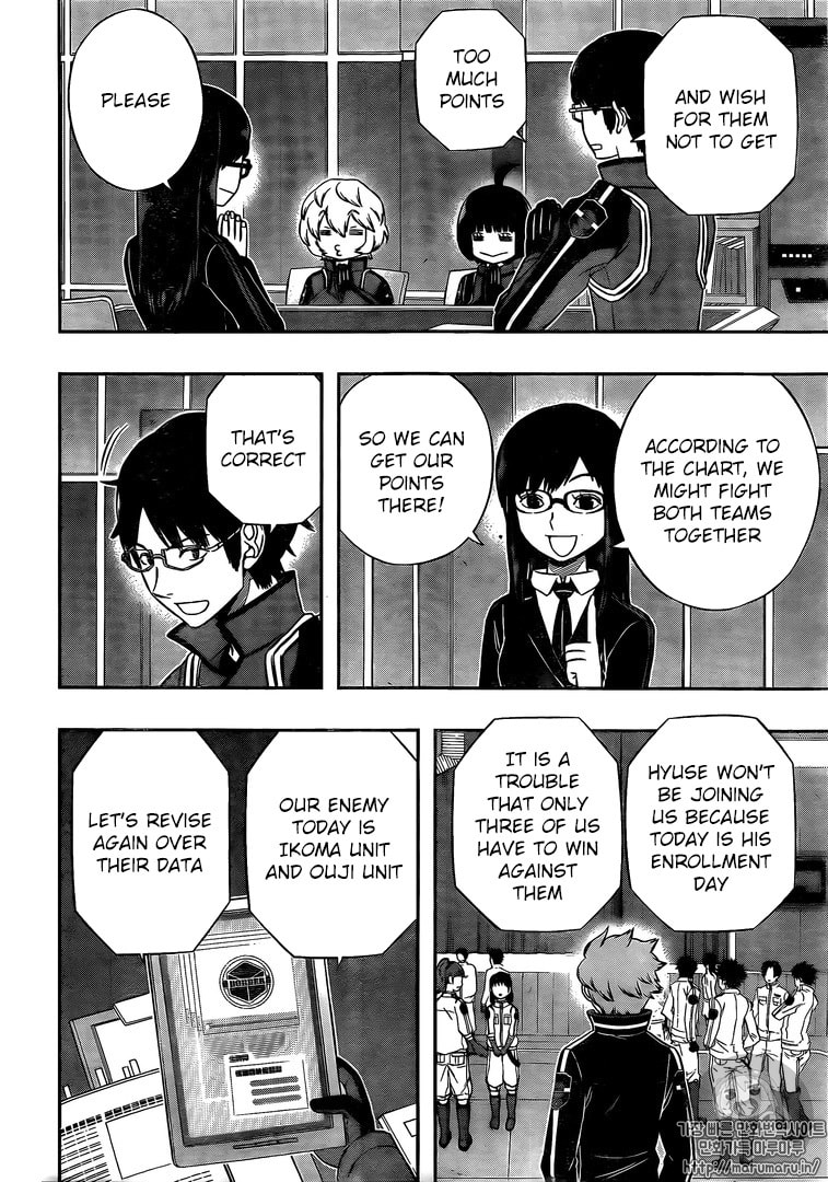 Read World Trigger chapter 150.1 image 7 on Lezhin