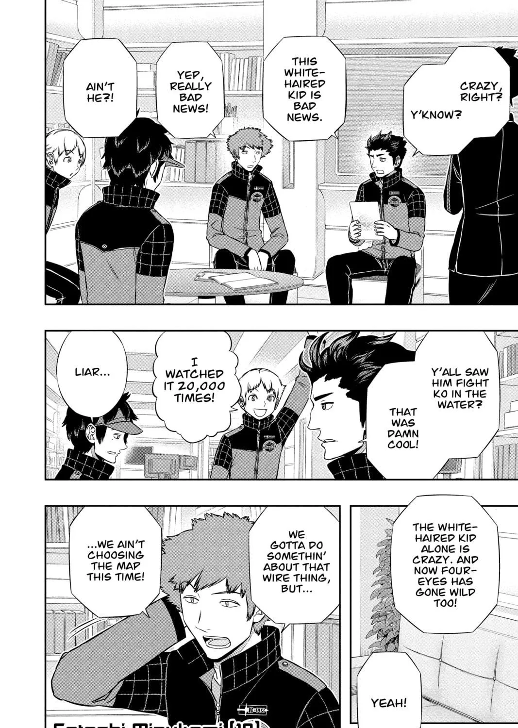 Read World Trigger chapter 150 image 22 on Lezhin
