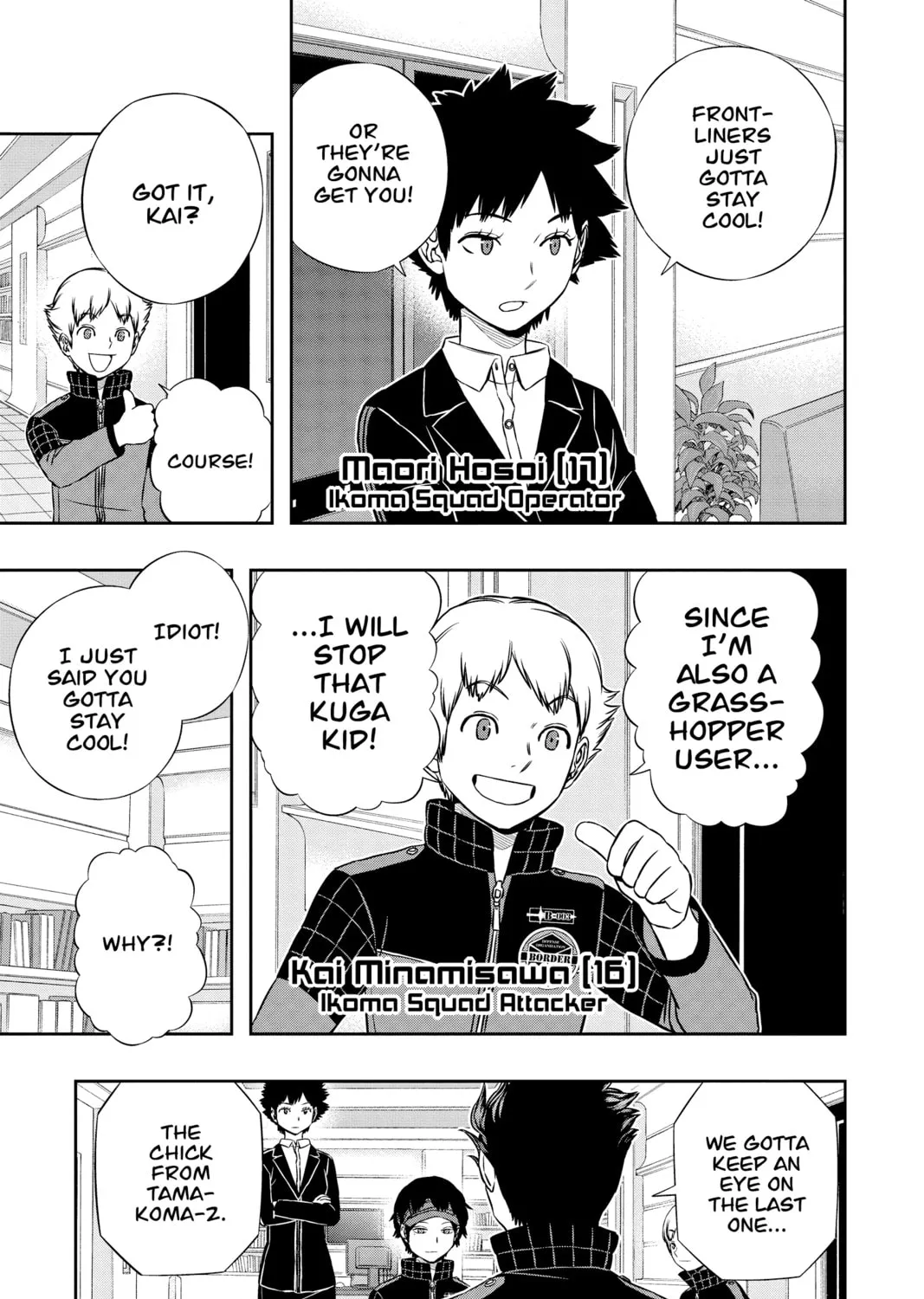 Read World Trigger chapter 150 image 24 on Lezhin