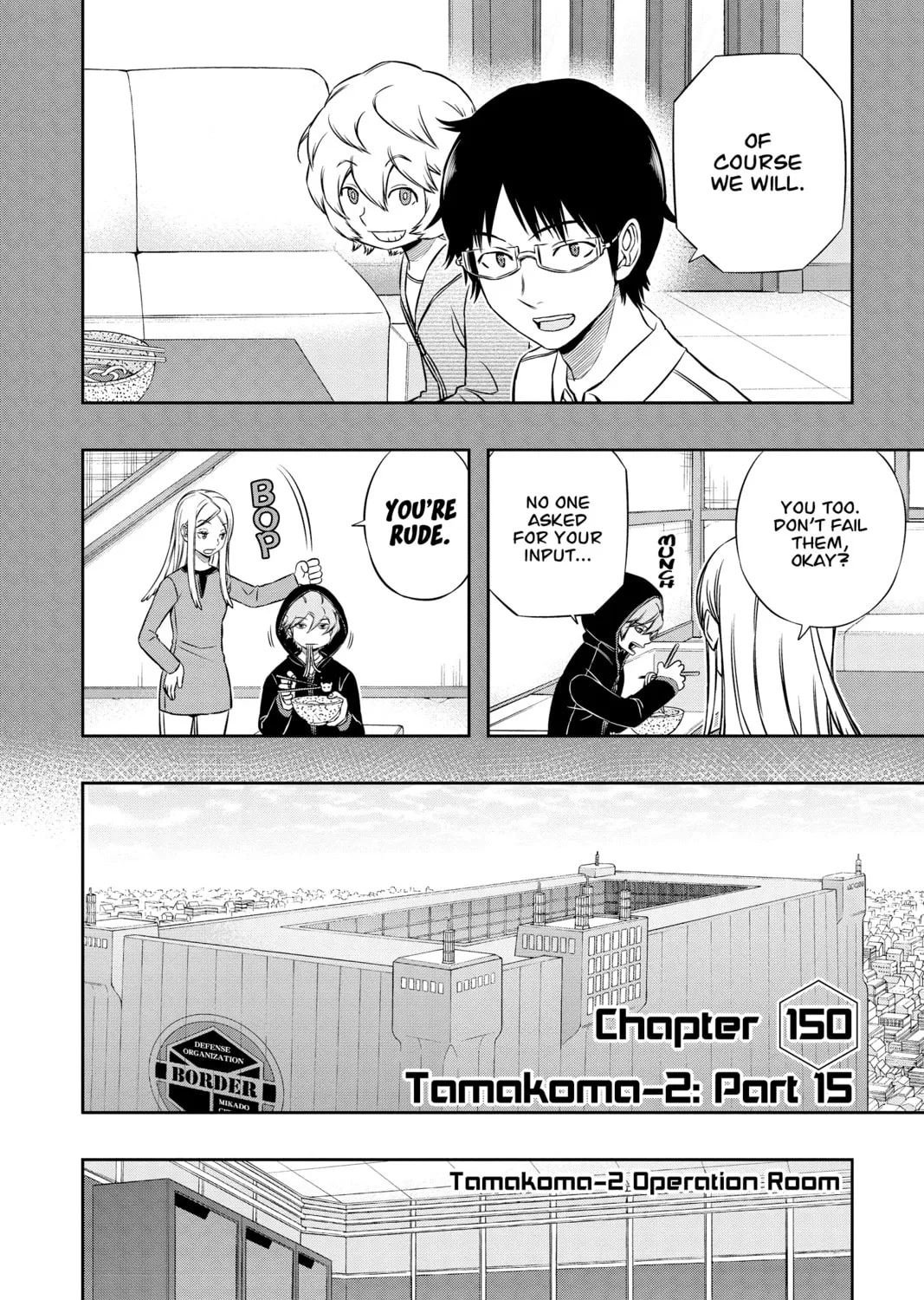 Read World Trigger chapter 150 image 6 on Lezhin